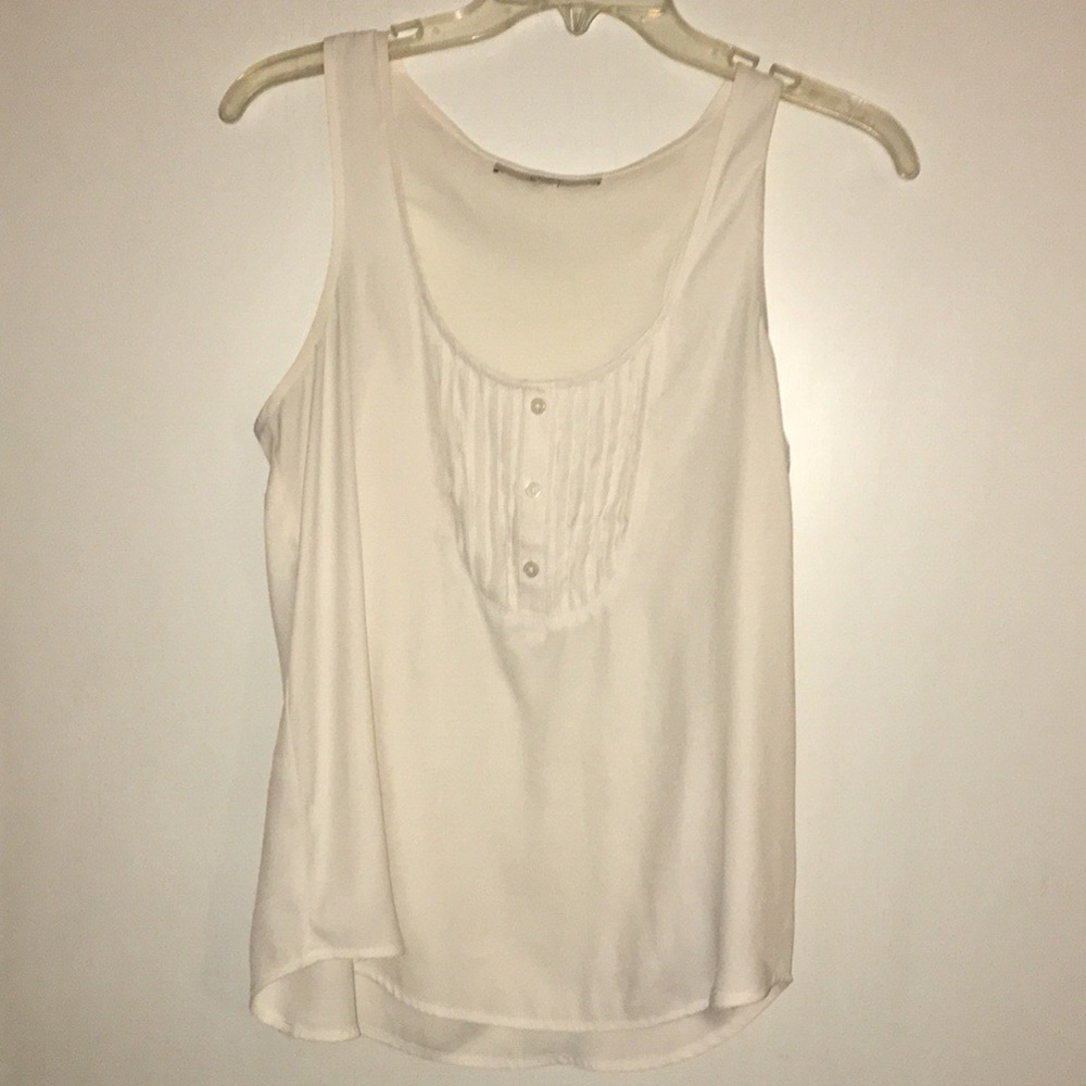 LOFT bibbed tank blouse